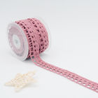 20KJ30 3.5 सेमी Crochet परिधान पॉलिएस्टर फीता ट्रिम