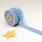 20KJ30 3.5 सेमी Crochet परिधान पॉलिएस्टर फीता ट्रिम